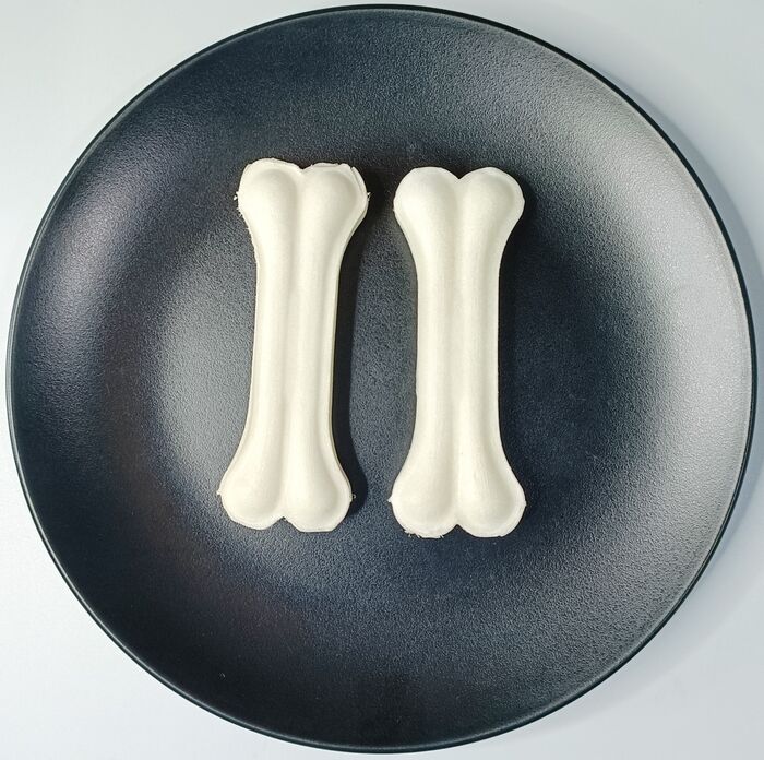 AB 2 Пресована кістка біла 10 см., уп 50 шт., ящ. 14 шт.