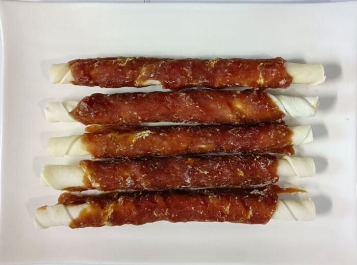 AS63 Качка на великій кальцинованій паличці, 400 гр., ящ. 24 шт.